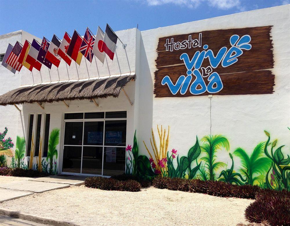 Hostal Vive La Vida Playa del Carmen Exterior foto