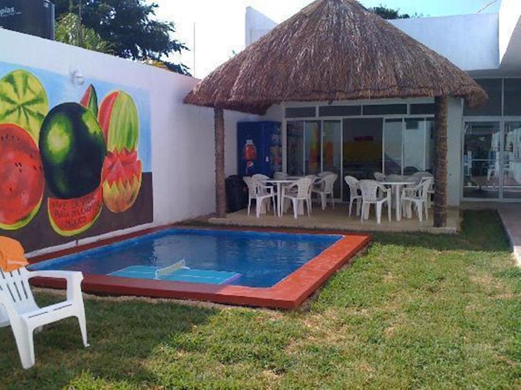 Hostal Vive La Vida Playa del Carmen Exterior foto