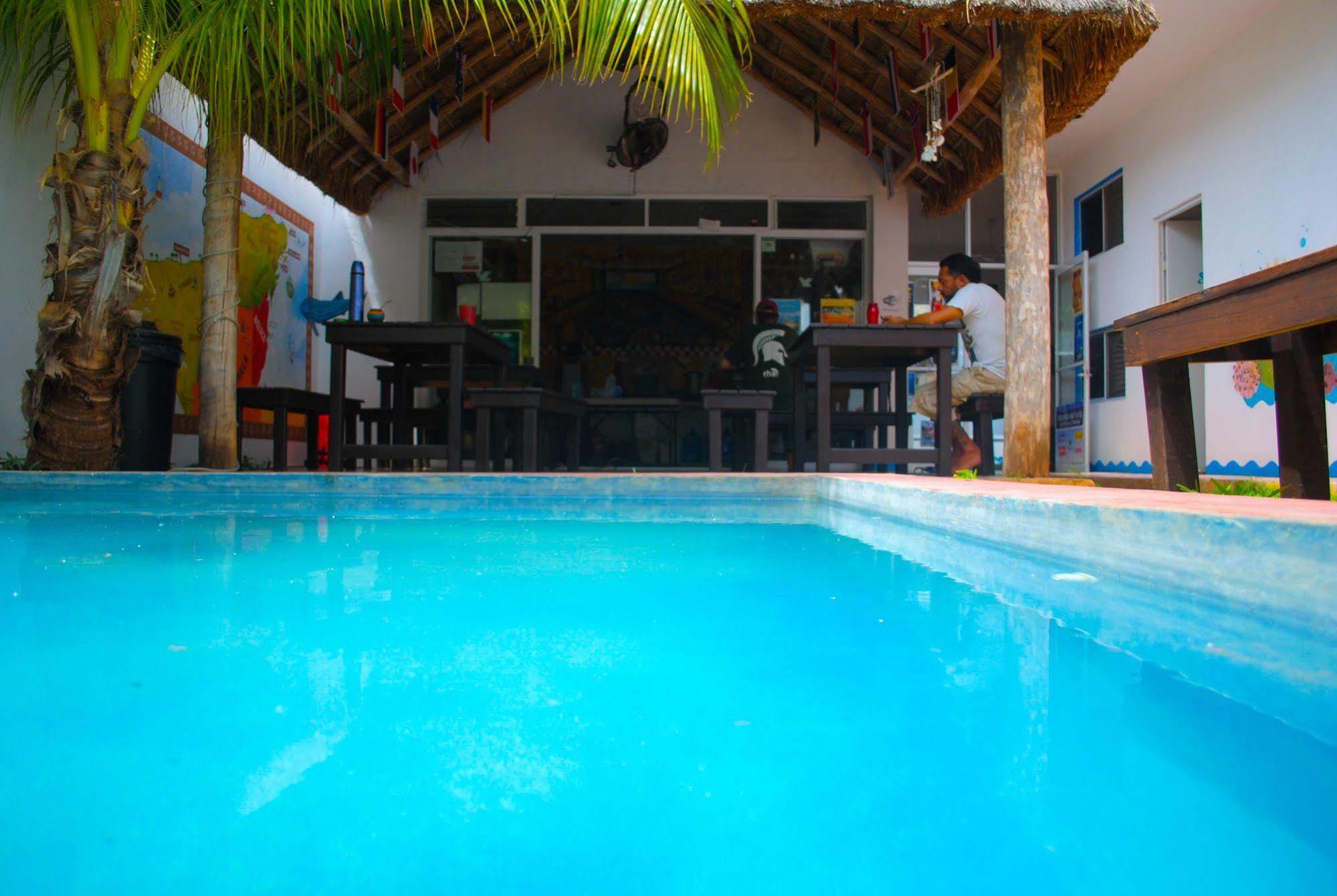 Hostal Vive La Vida Playa del Carmen Exterior foto